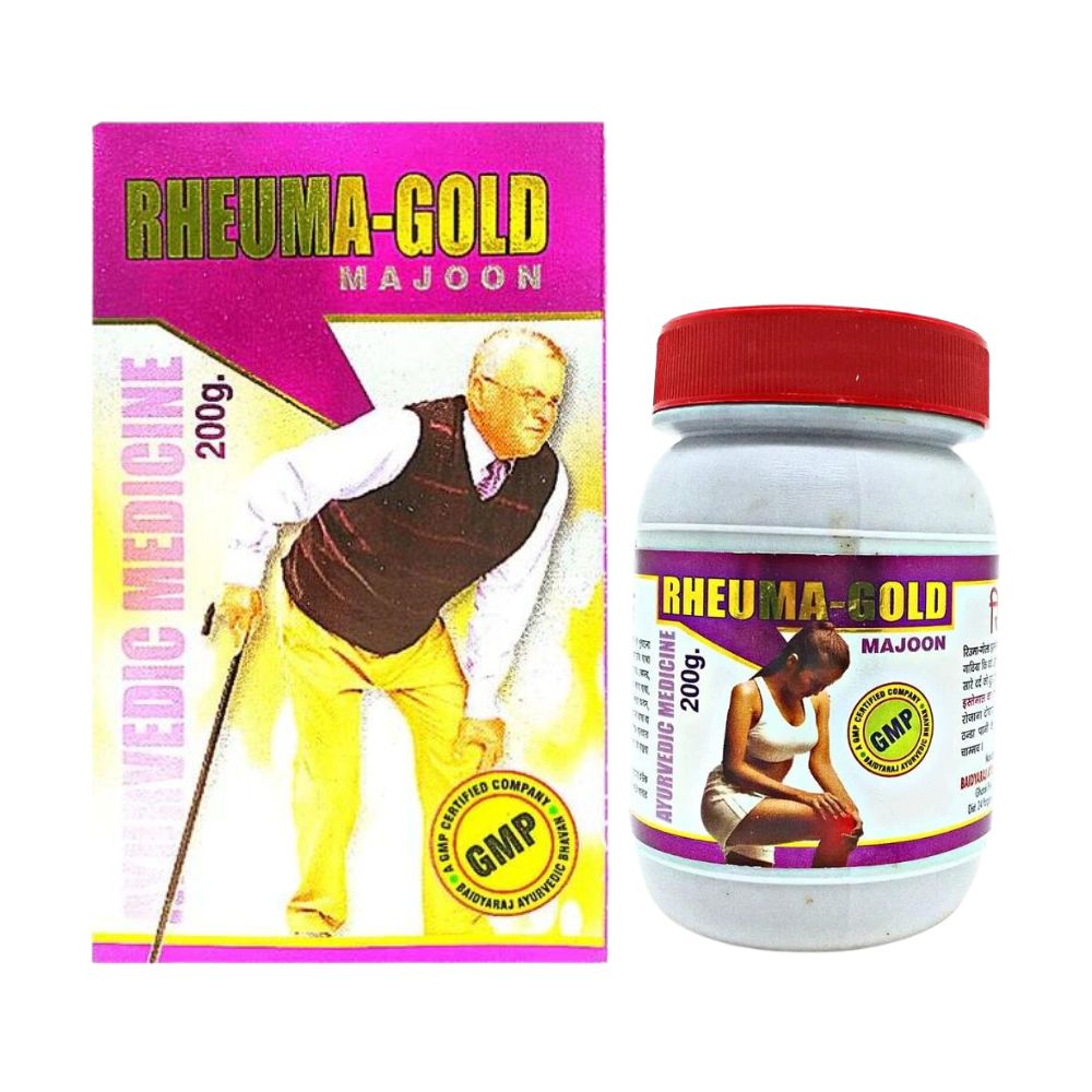 Ayurvedic Rheuma-Gold Majoon and Ruma-T Capsules for new or old Arthritis,