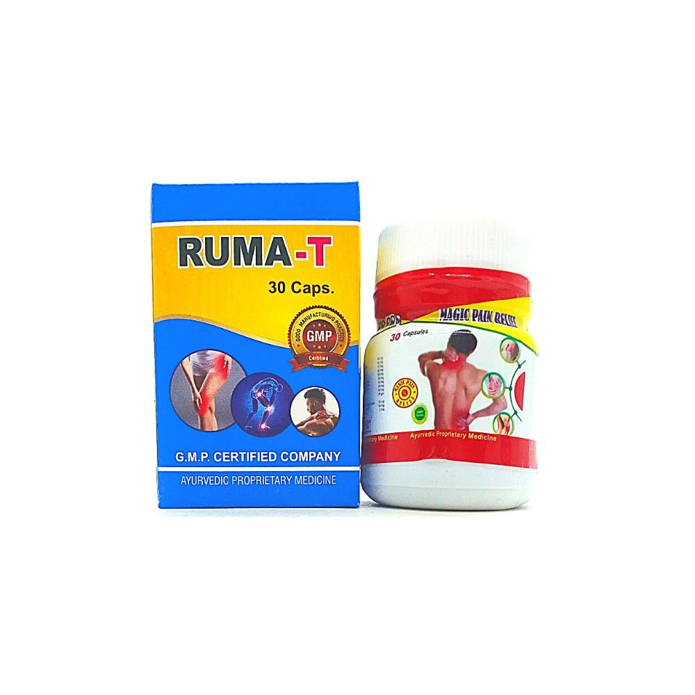 Ruma-T Capsules & Royal Balm Freeze provide excellent results in Shoulder Arthritis Sciatica and other related joint pains.