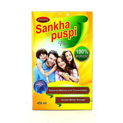 Shankha puspi Plus Syrup is a traditional remedy for increasing the functioning of the brain,The powerful antioxidants.