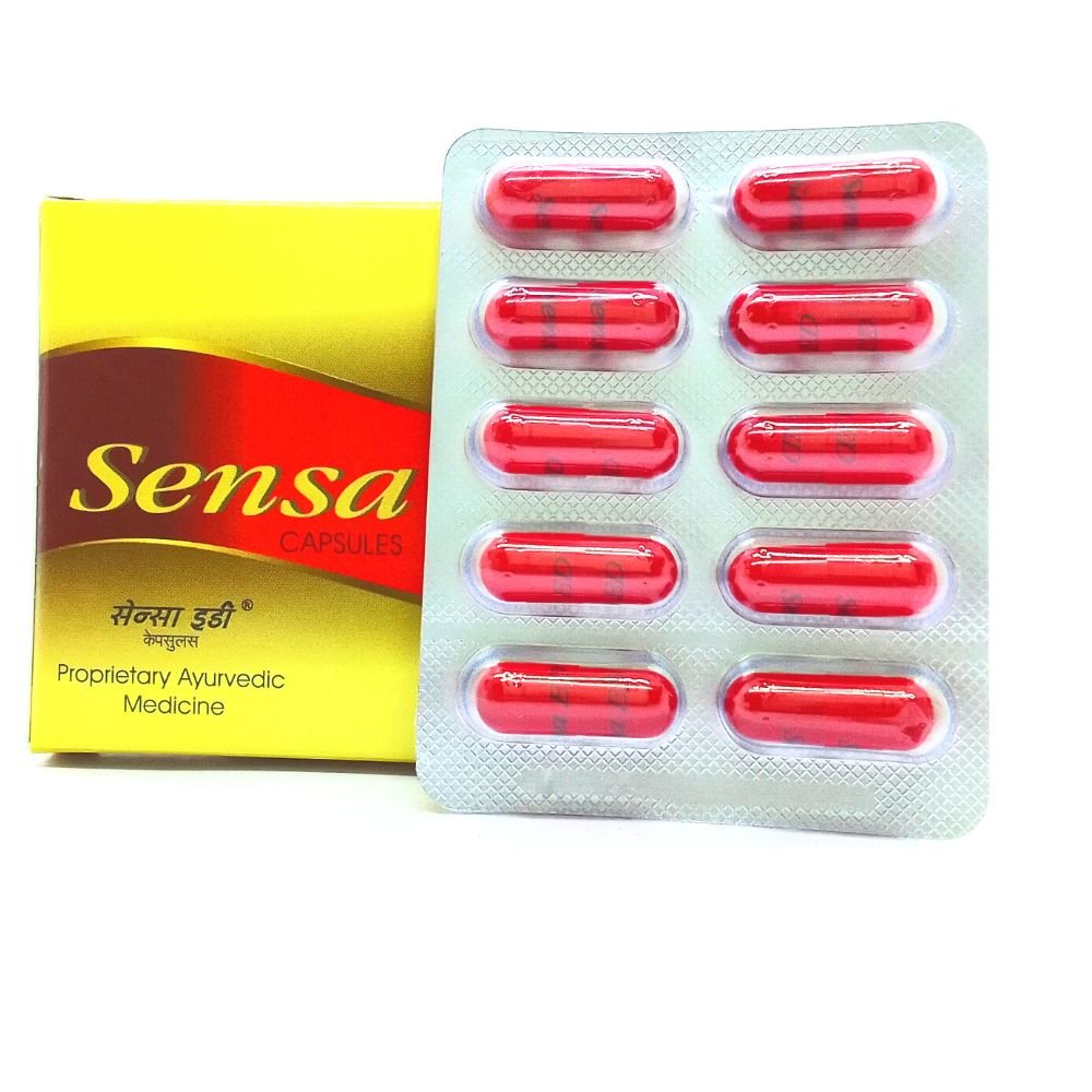 Sensa ED Capsules is an Ayurvedic proprietary medicine that improves erectile dysfunction and is a 100% effective