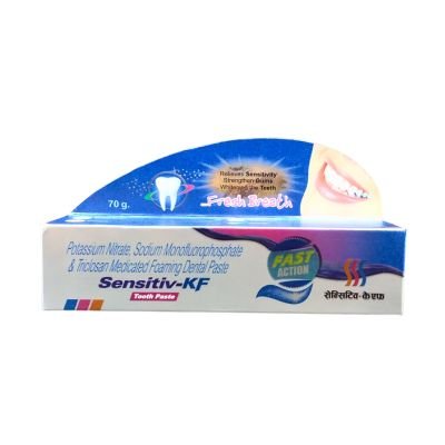 Sensitiv - KF Tooth Paste For Fresh Breath & Helps in fightring pain due to sweet/sour/hot/cold by desenitising nerves.