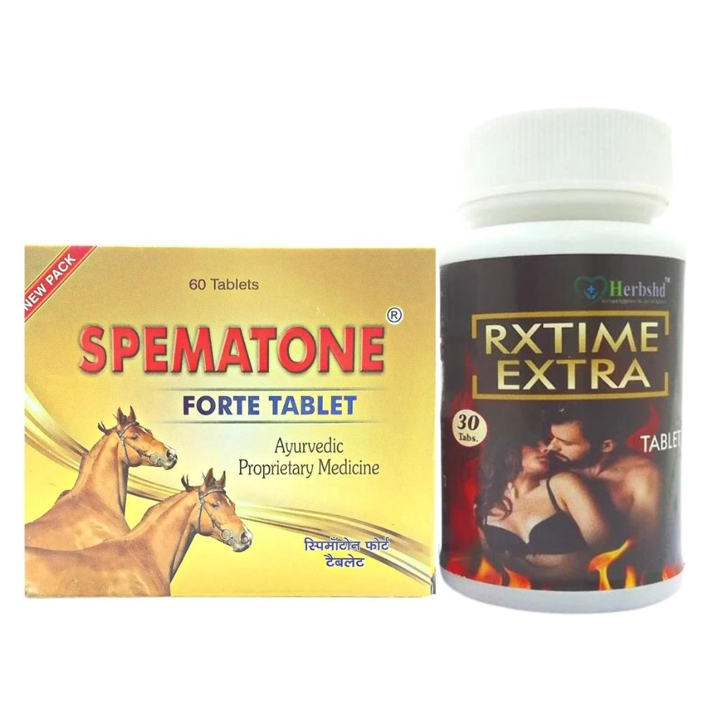 Ayurvedic Spematone Forte Tablet For Premature Ejaculation & this capsule treat for spermatorrhoea