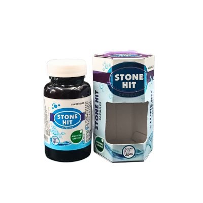 Ayurvedic Stone Remover Stone Hit Capsule & flush stone and while maintaining urinary pH levels at the same time.