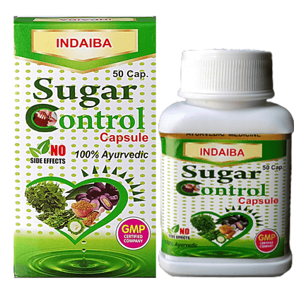 100% Ayurvedic sugar control capsule Helps to regulate blood sugar,
