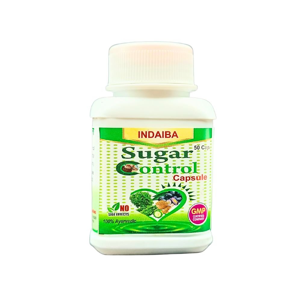 100% Ayurvedic sugar control capsule Helps to regulate blood sugar,