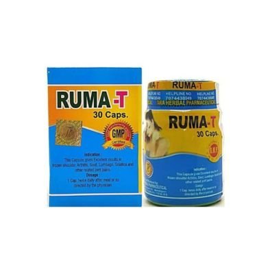 Ruma-t Capsule is a combination medicine used for the Treatment of pain and inflammation associated with conditions .