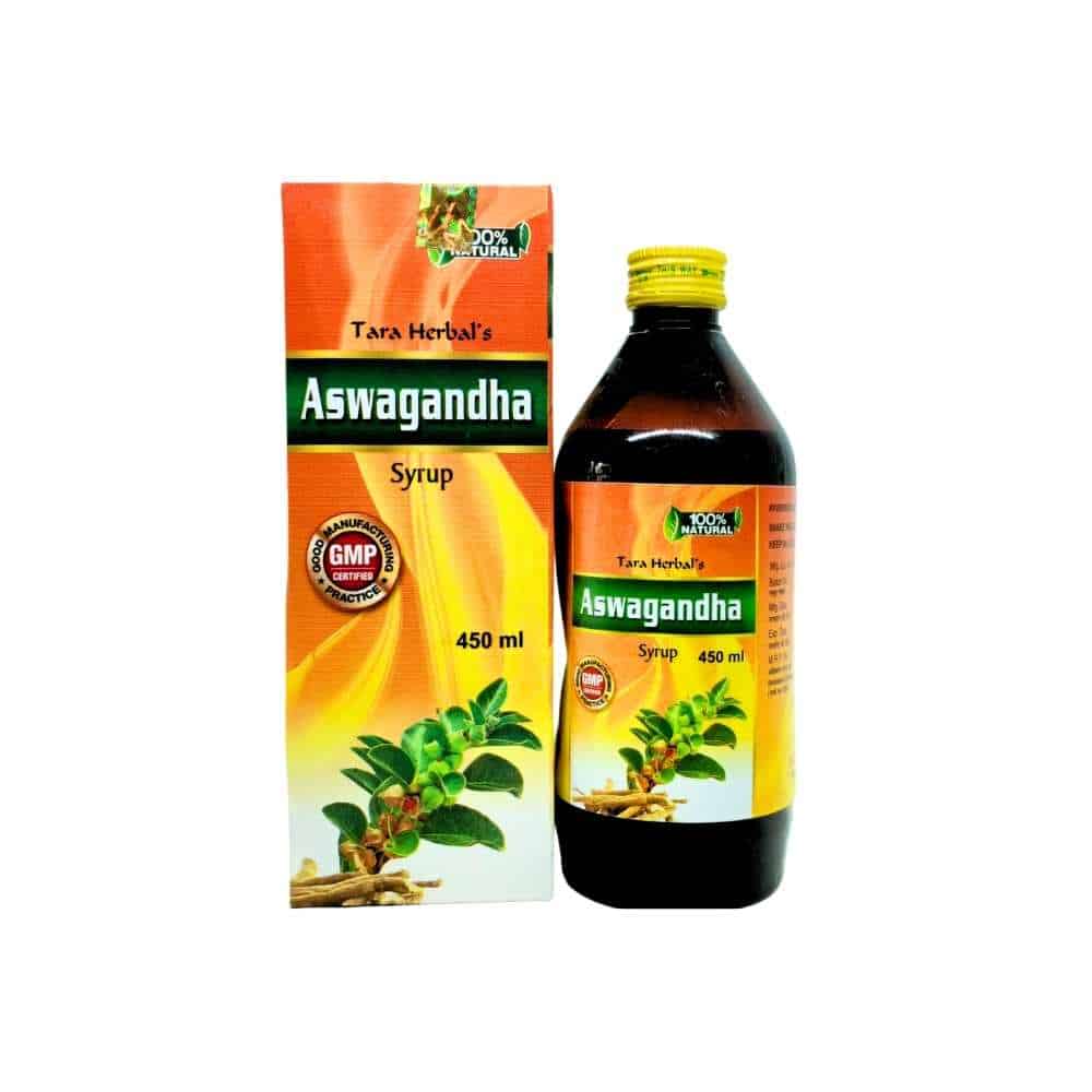 Ayurvedic Aswagandha Syrup for anxiety, Stress and depression, sleeplessness, treatment arthritis.