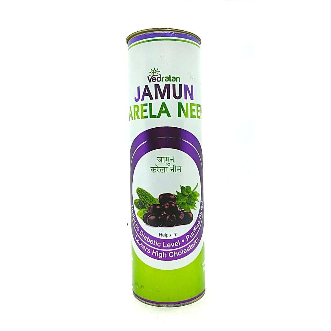 Vedratan Jamun Karela Neem Juice Helps in purifying blood due to its antioxidant properties and also enhances digestion,