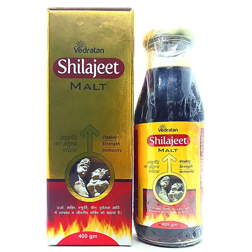 Vedratan Shilajit Malt with contains more than 84 minerals, so it provides numerous health benefits