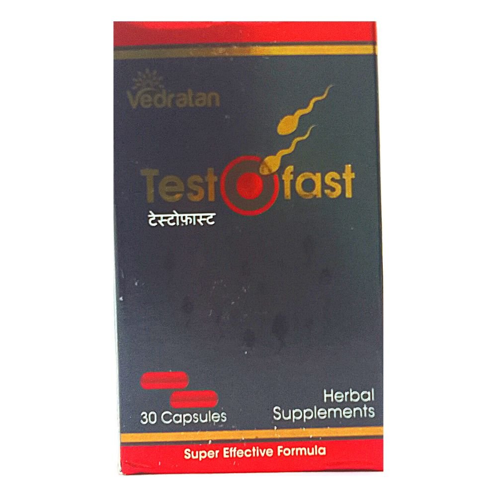 Ayurvedic Testo Fast Capsulse consist of the all potent herbal ingredients that are required for better male sexual health.