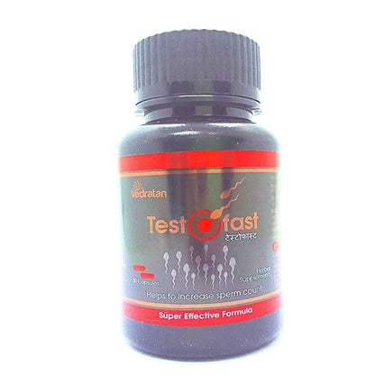 Ayurvedic Testo Fast Capsulse consist of the all potent herbal ingredients that are required for better male sexual health.
