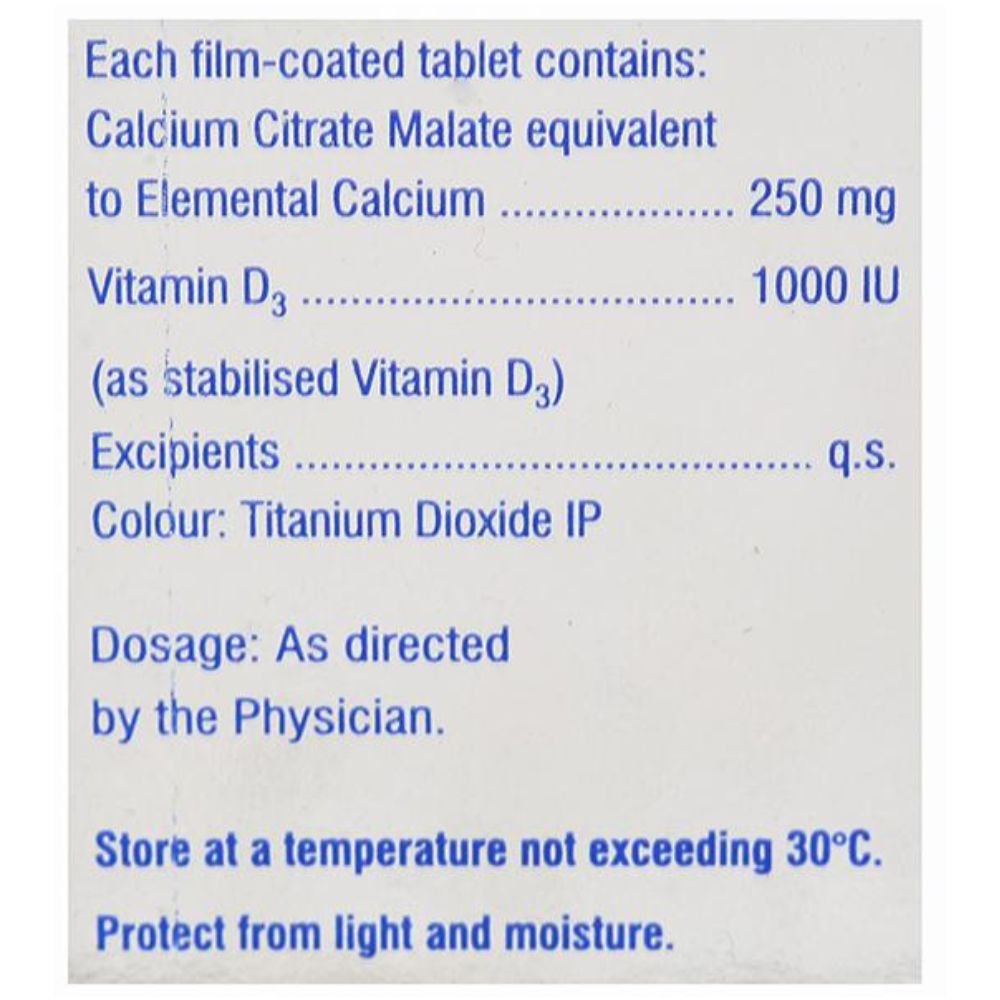 Calcium citrate malate & vitamin d3 Zecal-Max Tabletes & Pain-QR Tablet is an essential mineral .